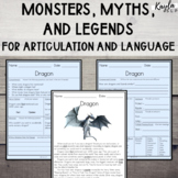 Monsters, Myths, and Legends for Articulation & Language