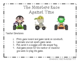 Monsters Race Against Time ~ Telling Time Game