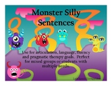 Monsters Silly Senteces