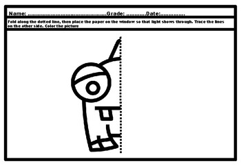 Monsters Symmetry Art Project Elementary Art By Nitin Sharma Tpt