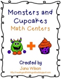 Monsters and Cupcakes Math Centers