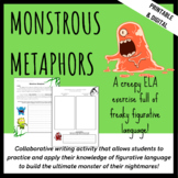Monstrous Metaphors! - ELA Activity to Practice Figurative