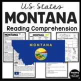Montana Informational Text Reading Comprehension Worksheet