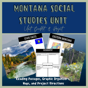 Preview of Montana Social Studies Unit & MT Native American Unit Bundle