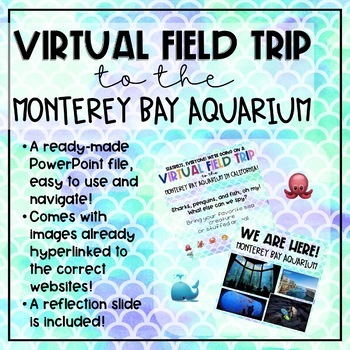 Preview of Monterey Bay Aquarium Virtual Field Trip // Distance Learning