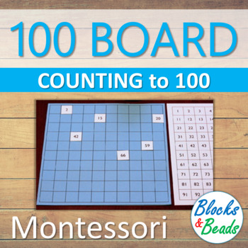 Preview of Montessori: Hundred Board