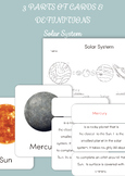 Montessori 3 Part Cards and Definitions - Solar System