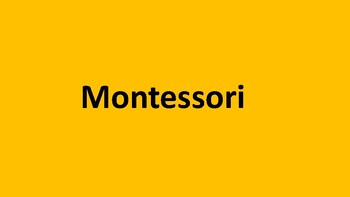 Preview of Montessori exercises