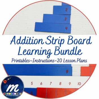 Preview of Montessori Addition Exercises for Memorization Everything you Need