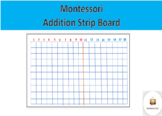 Montessori Addition Strip Board Boom Cards