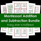 Montessori Addition and Subtraction Bundle