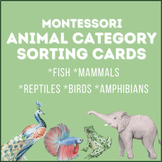 Montessori Animal Category Cards