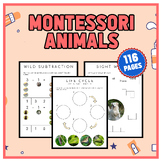 Montessori Animals Worksheets