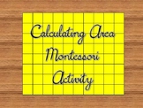 Montessori Area Activity