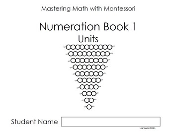 Preview of Montessori Bead Bar Book 1