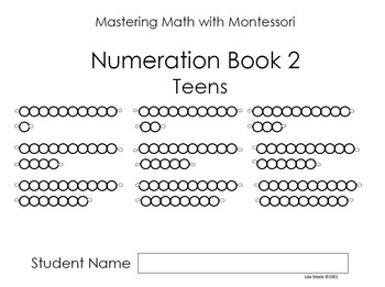 Preview of Montessori Bead Bar Book 2 - Teens