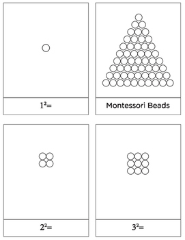 Preview of Montessori Bead Squares