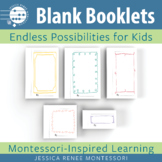 Montessori Booklet Templates, Spelling Practice, Write the