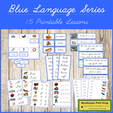 Montessori Blue Phonetic Language Series Bundle PHOTOS (Cu