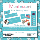 Montessori Blue Reading Series - Consonant Blends, Double 