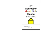 Montessori Booklet-Bead Stair Houses