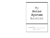 Montessori Booklet-Solar System