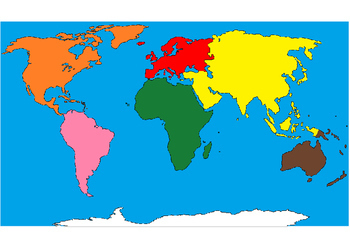 11 free printable montessori continent map background printables