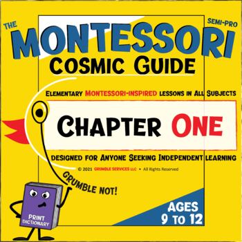 Preview of Montessori Cosmic Guide: Elementary Montessori Learning - Chapter One ONLY