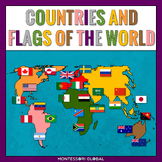 Montessori Countries and Flags of the World