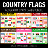 Montessori Country Flags Bundle - COMPLETE