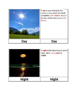 Preview of Montessori Day and Night classification