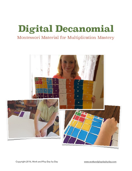 Preview of Montessori Decanomial for Multiplication Mastery