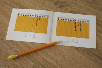 Preview of Montessori Decimal Board Mini Books