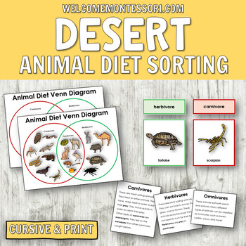 Montessori Desert Teaching Resources | TPT