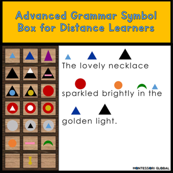 Preview of Montessori | Digital Advanced Grammar Symbols | Microsoft PowerPoint Slides
