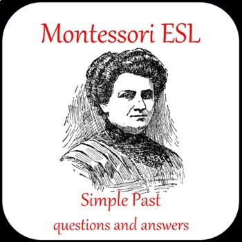 Preview of Montessori EFL/ESL - simple present questions and short answers (A4)