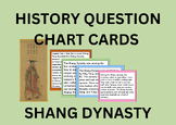 Montessori Elementary History Question Chart Cards: Shang Dynasty