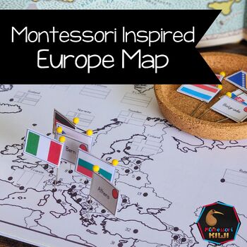 Europe Flag Pin Map – montessorikiwi