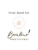 Montessori First Sound Fun - PHONICS
