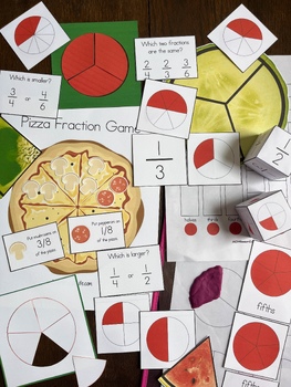Preview of Montessori Fraction Circles Extensions Bundle