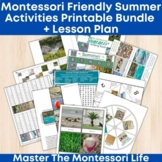Montessori Friendly Summer Activities Printable Bundle