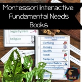 Montessori Fundamental Needs Interactive Books