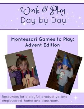 Preview of Montessori Games To Play: Advent Edition