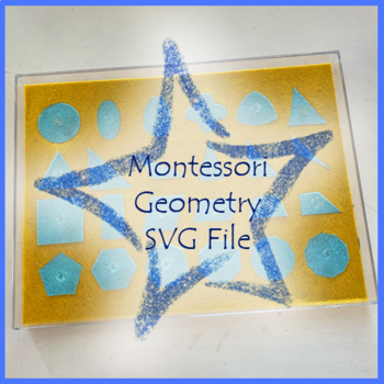 Preview of Montessori Geometric Cabinet Puzzle - SVG File