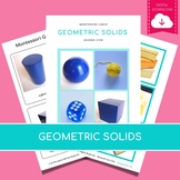 Montessori Geometric Solids 3 Part Cards PDF