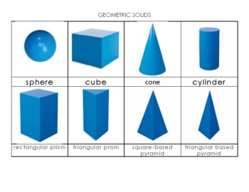 Preview of Montessori Geometric Solids