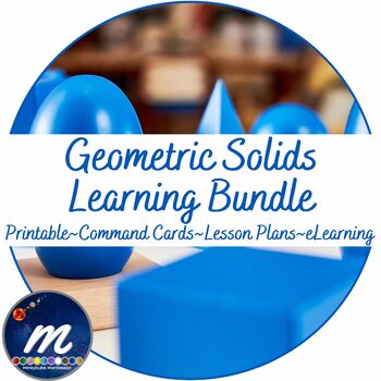 Preview of Montessori Geometric Solids Bundle