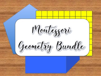 Preview of Montessori Geometry Bundle