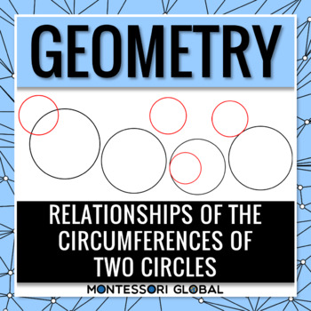 Preview of Montessori Geometry | Circle Relationship2 | PowerPoint | Boom Cards | Printable