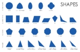 Montessori Geometry Shapes Poster tabloid-size